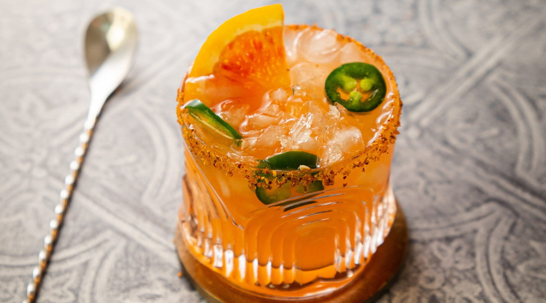 Spicy Blood Orange Margarita