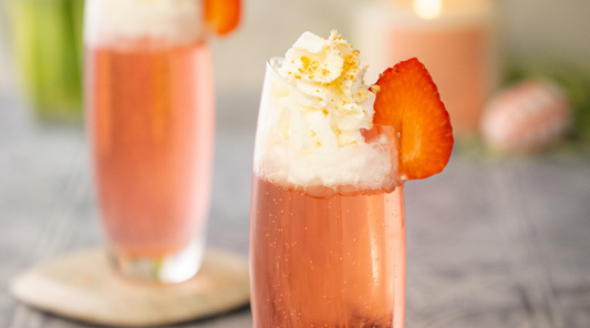 Strawberry Shortcake Mimosa Recipe