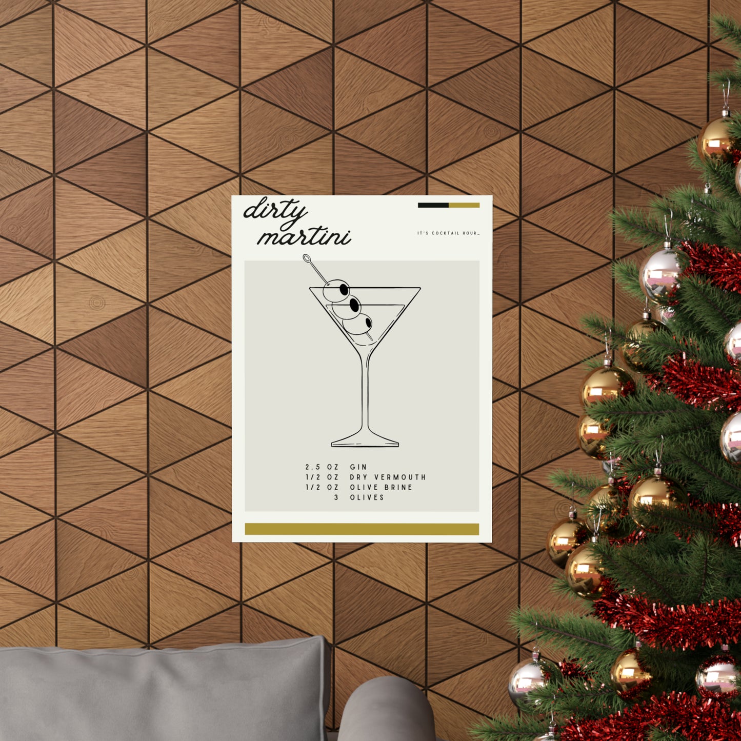 Dirty Martini Wall Art